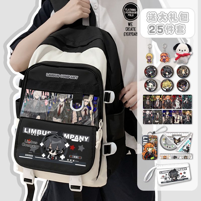 Travel Accessories And Bags - ลิมบัส คอมพานี อนิเมะ อะเรียล แฟชั่น กระเป๋าเป้สะพายหลังความจุขนาดใหญ่