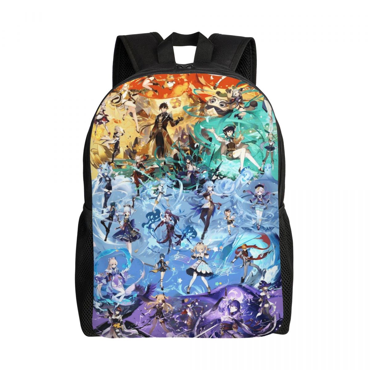 Travel Accessories And Bags - กระเป๋าเป้สะพายหลังการ์ตูน G-Genshines แบบกำหนดเองได้ สำหรับเดินทาง ผู้ชาย ผู้หญิง