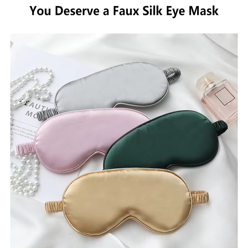 ผ้าปิดตาสำหรับนอนหลับแบบสองด้า - Eye Mask Sleep Travel บทวิจารณ์และราคา