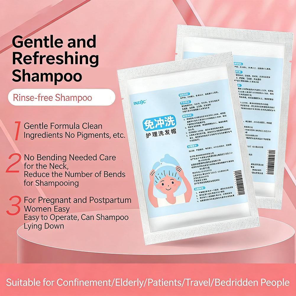 หมวกแชมพูแบบไม่ต้องล้างออก ใช้ - Travel Accessories Personalised บทวิจารณ์และราคา
