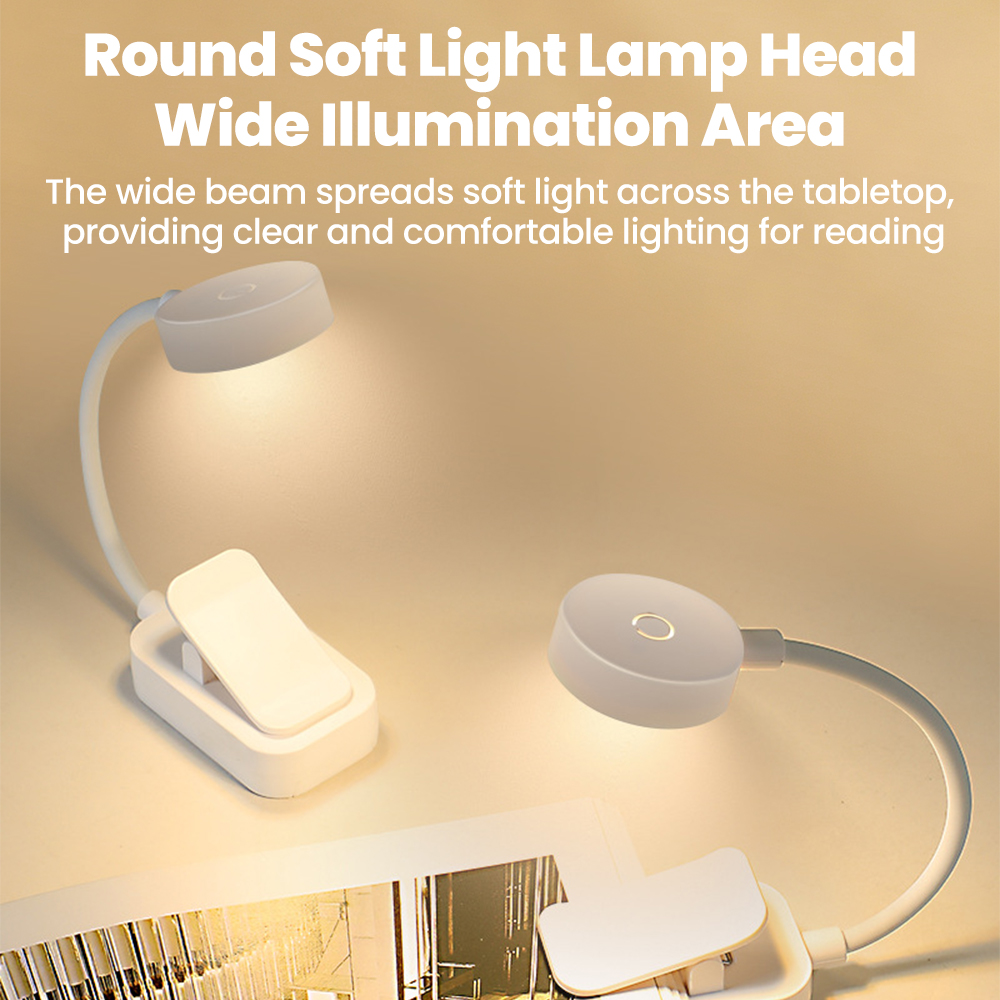 โคมไฟอ่านหนังสือ LED แบบหนีบ ใ - Travel Reading Accessories บทวิจารณ์และราคา