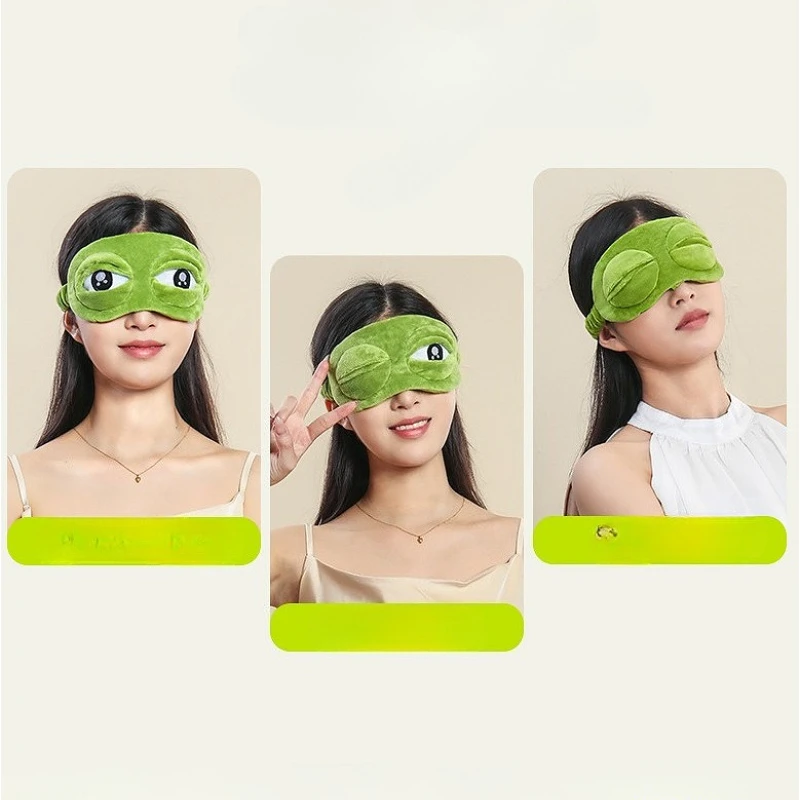 ผ้าปิดตา 3D ลายกบเศร้า สำหรับก - Eye Mask Sleep Travel บทวิจารณ์และราคา