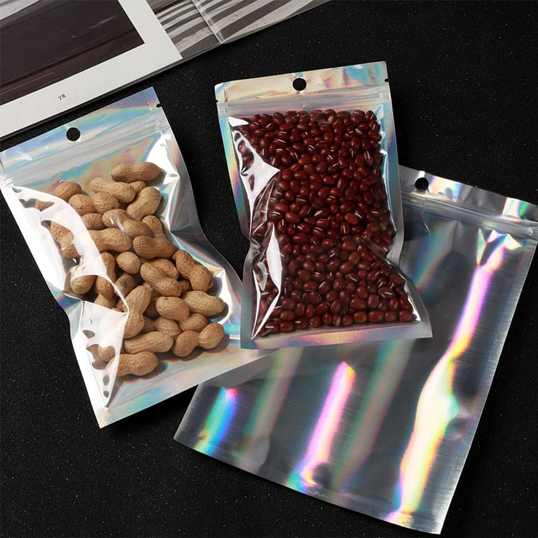 ถุงปิดผนึกด้วยเลเซอร์50/10ชิ้น - Reusable Zip Bag บทวิจารณ์และราคา