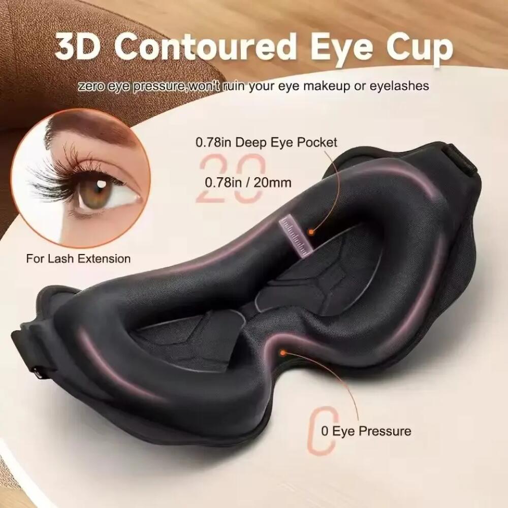 ใหม่ 3D หน้ากากปิดตาสำหรับนอนห - Eye Mask Sleep Travel บทวิจารณ์และราคา