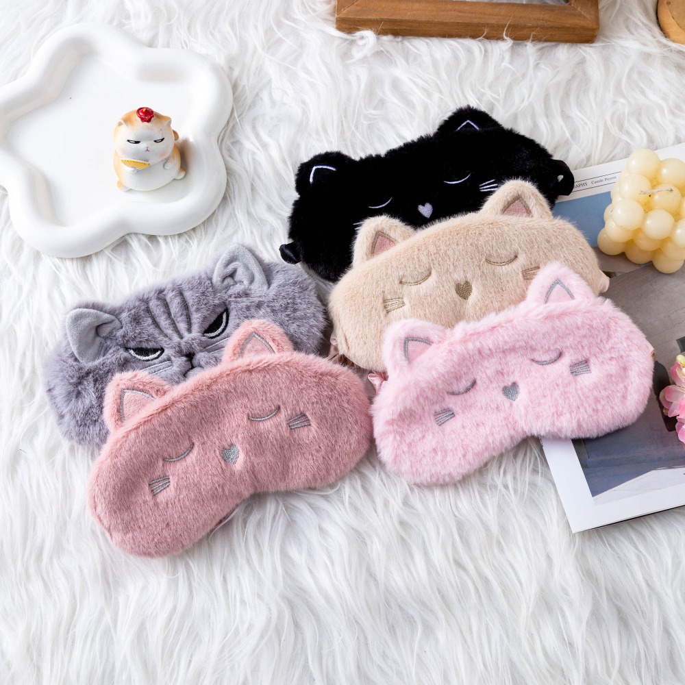 หน้ากากปิดตาสำหรับนอนหลับลายกา - Eye Mask Sleep Travel บทวิจารณ์และราคา