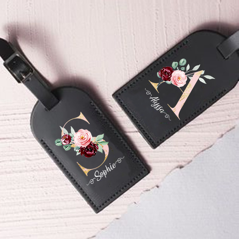ส่วนบุคคลจดหมายชื่อหนังกระเป๋า - Travel Accessories Personalised บทวิจารณ์และราคา