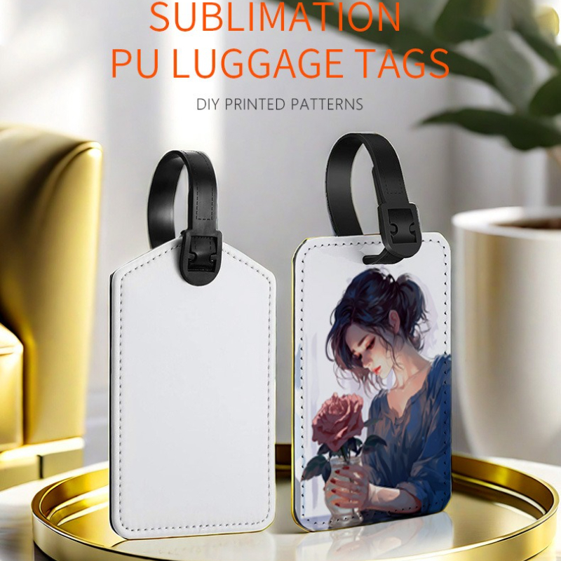 ป้ายกระเป๋าเดินทางหนัง PU รูปภ - Travel Accessories Personalised บทวิจารณ์และราคา