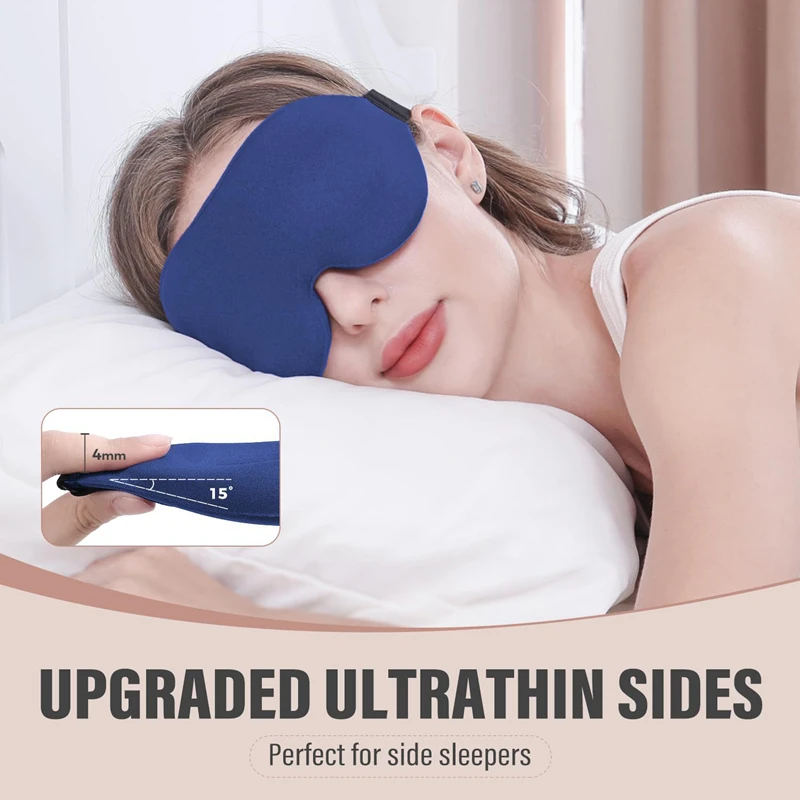 หน้ากากปิดตา 3D สำหรับการนอนหล - Eye Mask Sleep Travel บทวิจารณ์และราคา