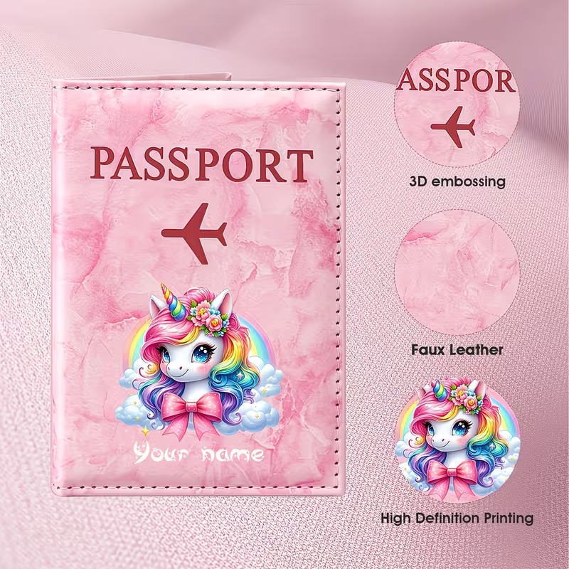 ซองใส่หนังสือเดินทาง PU แบบกำห - Travel Accessories Personalised บทวิจารณ์และราคา