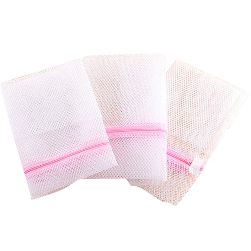 ถุงซักผ้าแบบมีซิป 3 ขนาด ใช้ซ้ - Reusable Zip Bag บทวิจารณ์และราคา