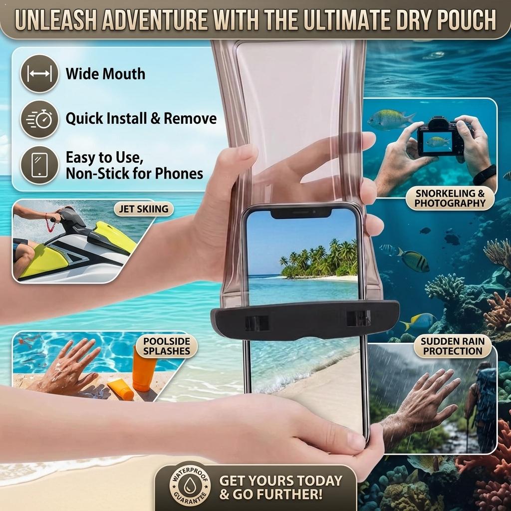 เคสโทรศัพท์กันน้ำแบบใส กระเป๋า - Travel Accessories And Bags บทวิจารณ์และราคา