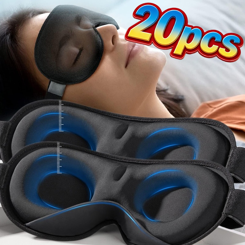 หน้ากากปิดตา 3 มิติ ระบายอากาศ - Eye Mask Sleep Travel บทวิจารณ์และราคา
