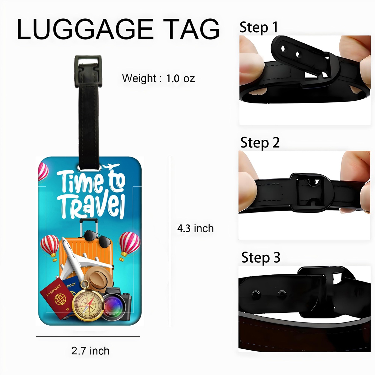 ป้ายติดกระเป๋าเดินทางสไตล์คลาส - Travel Accessories Personalised บทวิจารณ์และราคา