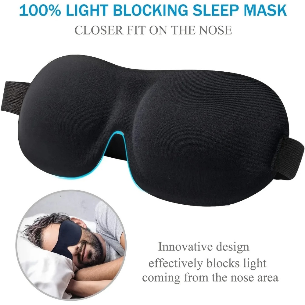 หน้ากากปิดตา 3 มิติ สำหรับนอนห - Eye Mask Sleep Travel บทวิจารณ์และราคา