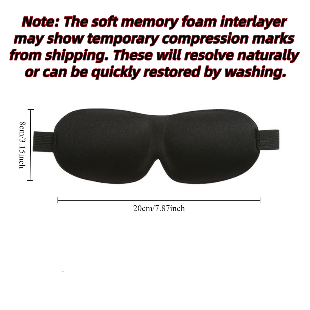 หน้ากากปิดตา 3 มิติ สำหรับนอนห - Eye Mask Sleep Travel บทวิจารณ์และราคา