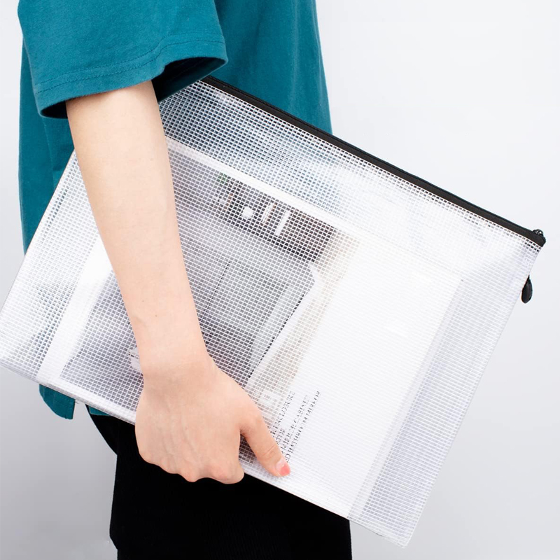 ถุงเก็บของซิปตาข่ายกระเป๋าเอกส - Reusable Zip Bag บทวิจารณ์และราคา